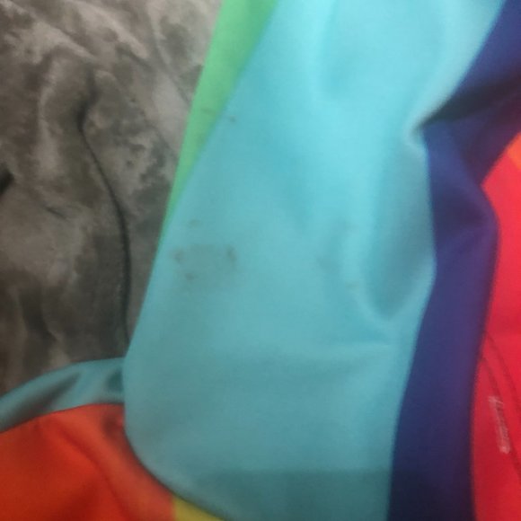 Size M Rainbow hoodie - Picture 2 of 3